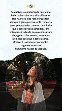 A Maturidade 