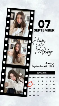7 SEPTEMBER BIRTHDAY