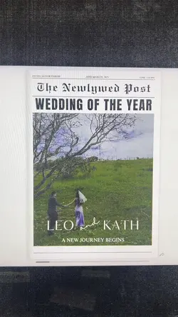 DIY WEDDINGNEWSPAPER
