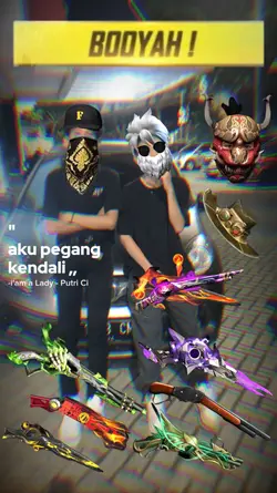 trend stiker ff kece