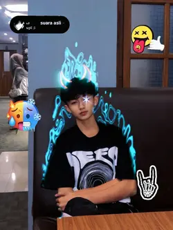 efek api biru
