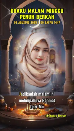 doaku malam Minggu