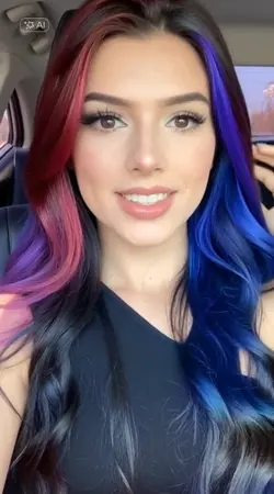 Multicolor hair 