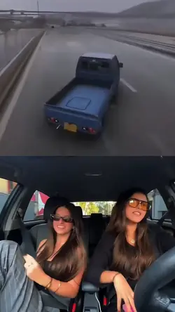 friends driving car