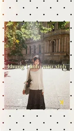khung 1 ảnh+màu xinh
