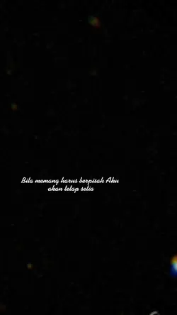 harus berpisah lirik