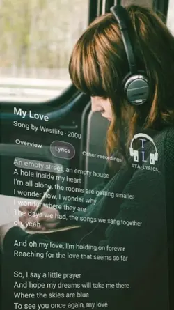 my love lyrics 