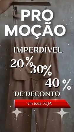 promoção de loja 