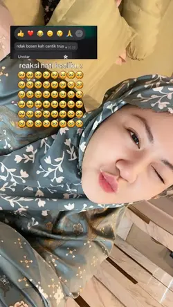 reaksi hati kecilku 