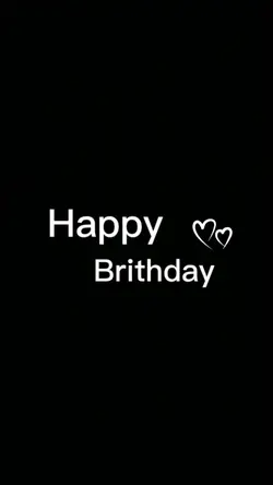 Happy birthday