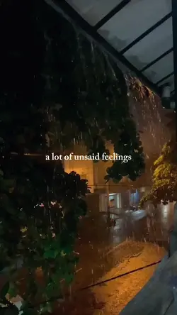 a lot of unsaid 
