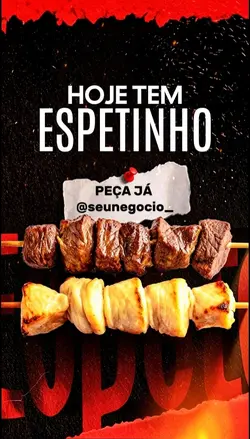 HOJE TEM ESPETINHO