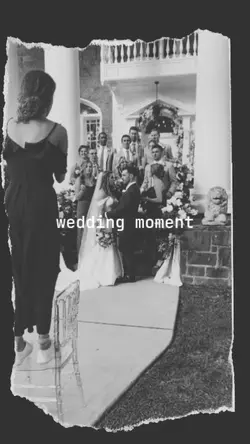 wedding moment
