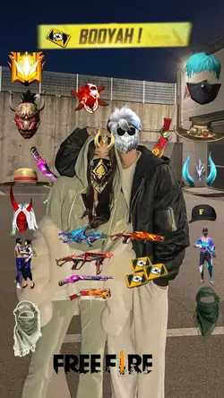 stiker free fire