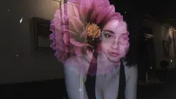 Trend flower overlay