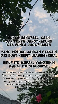Jangan pakai riba