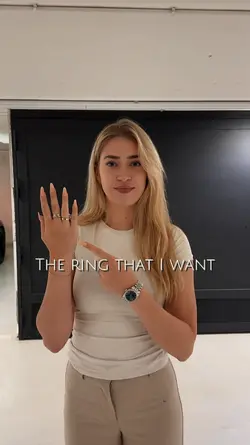 The ring that I want