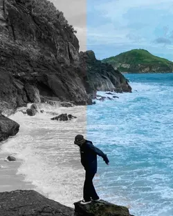 jauh x pelangi di 