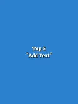 Top 5 ...