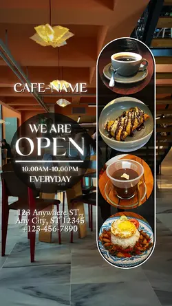 Cafe-Shop Menu