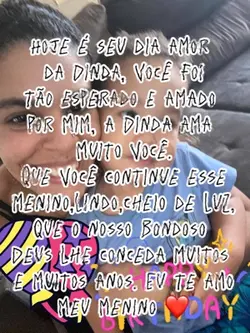 Aniversário afilhado