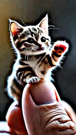 Adorable Kitten 