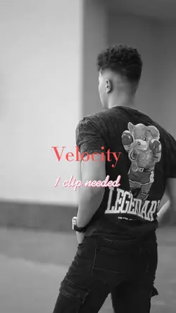 Velocity walking