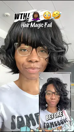 Hair Magic Fail 🤣
