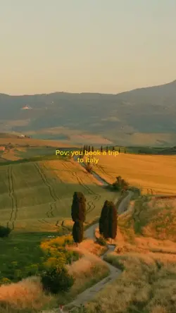 Pov: trip to Italy 