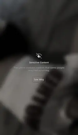 sensitive content