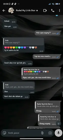 sesuai warna love 