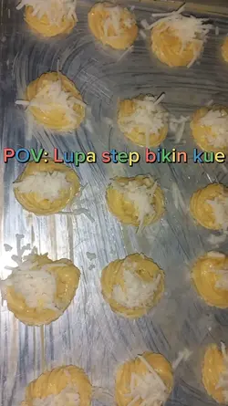 gagal bikin kue