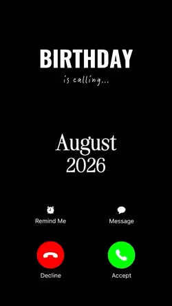 Birthday Is Calling
