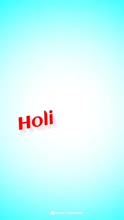 Holi template 🎊