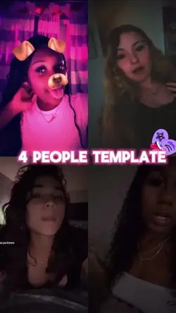 4 people template !