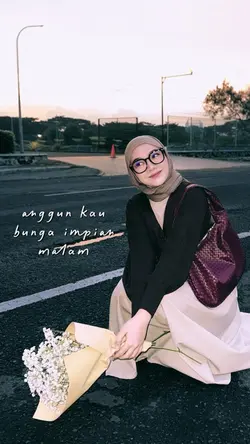 Anggun kau bunga