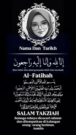 Salam Takziah