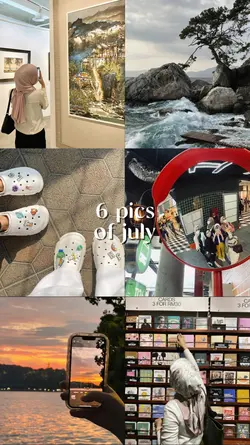 6 pics of juli 2024