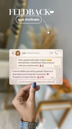 Feedback que amamos