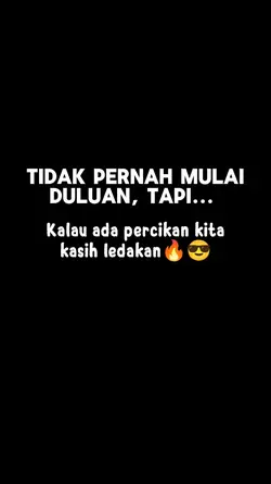 Tidak pernah mulai