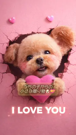 うちの子からの小さな贈り物