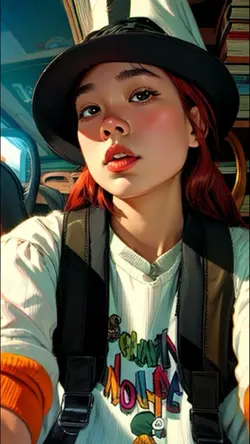 AI comic character 