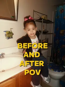 before & after