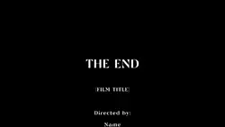 OUTRO CREDITS 1M