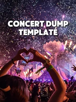 concert dump <3