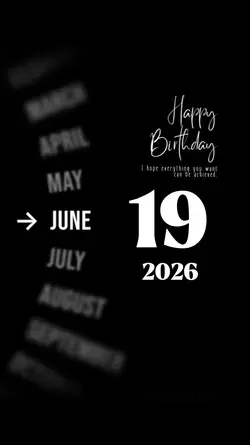 Hbd 19 June 2026 