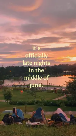 the middle of june