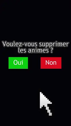 Suppr les animes ? 