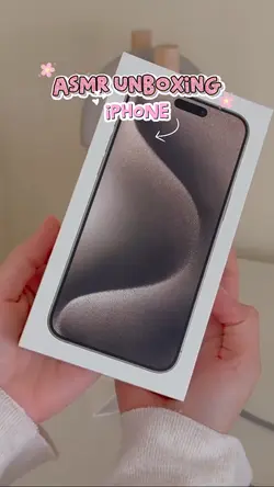 ASMR unboxing