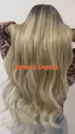 Antes x Depois Hair 